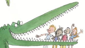 Original artwork for Roald Dahl's The Enormous Crocodile